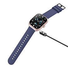 Letsfit E46 Rose Bezel Smart Watch with Extra Band