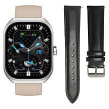 Apple Watch Series 10 46MM Silver Denim Smartwatch with M/L Bands