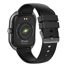 LetsFit E46 Smart Watch with Band and Charger Set of 2 - Black