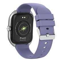 LetsFit E46 Smart Watch with Band and Charger Set of 2 - Silver