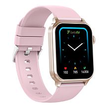 Letsfit E52 Rose Goldtone Bezel Smart Watch