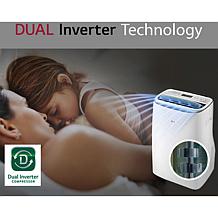 LG 115V Dual Inverter Portable Air Conditioner with Wi-Fi Control