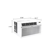 LG 18,000 BTU Window Smart Air Conditioner with Remote