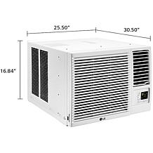 LG Window-Mounted Air Conditioner with Heat Function