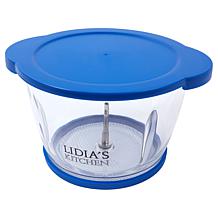 Lidia Bastianich 300-Watt Glass Bowl Electric Chopper