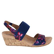 LifeStride Maldives Cork Wedge Sandal