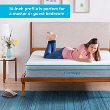Linenspa Essentials 10" Gel Memory Foam Hybrid Mattress - Queen
