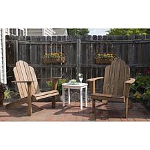 Linon Trent Outdoor Adirondack Accent End Table