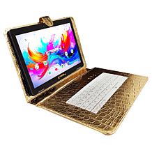 LINSAY 10.1 "IPS 256GB Octa-Core Tablet Bundle w/Stylus & Keyboard
