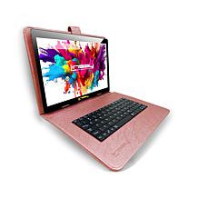 LINSAY 10.1" IPS 256GB Octa-Core Tablet w/Keyboard, Briefcase & Stylus