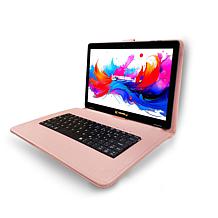 LINSAY 10.1"Octa Core 256GB Tablet with Black Keyboard and App Packt