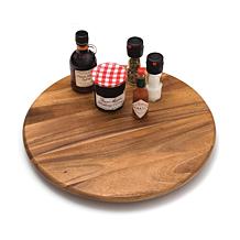 Lipper Acacia Lazy Susan, Large