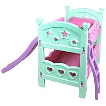 Lissi 12in Doll Set Bunk Bed and highchair 3pc Playset