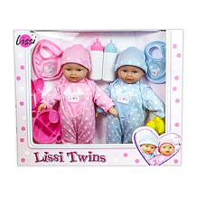 Lissi Doll 11 Inch Twin Baby Set
