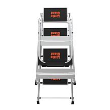 Little Giant Safety Step 4 Step Ladder With Bar