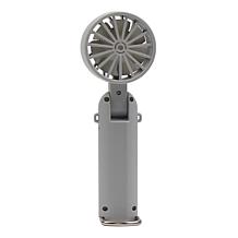 Living Glow 2pk Rechargeable Mini Clip Fan with Charging Block 