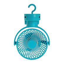 Living Glow Fan Rechargeable Power Bank with LED Light
