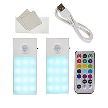 Living Glow Motion Sensor Rechargeable LED Light 2-pack