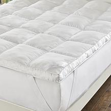Loftworks 3" Down-Alternative Mattress Topper w/ Anchor Bands - Queen