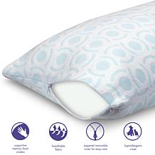 LoftWorks Big and Soft Overfilled Extra Long Memory Foam Body Pillow