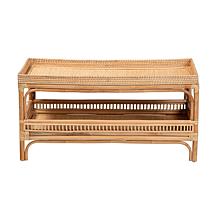 Lombok Natural Rattan Coffee Table 39.8" W x 22.8" D x 19.7" H