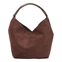 London Fog Loyalty Faux Suede Large Origami Tote