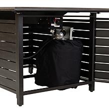 Longmont Aluminum Rectangular LPG Fire Pit