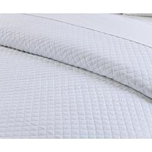 Lotus Home Cottonpure 100% Cotton Diamond Quilt - Twin