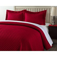 Lotus Home Stayclean Bacteria-Reducing Diamondesque Microfiber Quilt