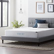LUCID Comfort Collection 10" Plush Gel Memory Foam Mattress - Twin