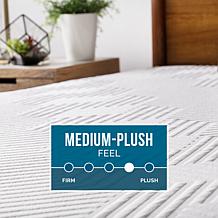 LUCID Comfort Collection 12" Plush Gel Memory Foam Mattress - Twin XL