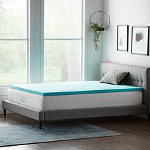 LUCID Comfort Collection 2" Gel Memory Foam Mattress Topper - Queen