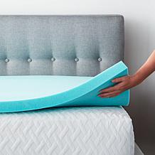 LUCID Comfort Collection 2" Gel Memory Foam Mattress Topper - Twin XL