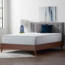 Lucid Comfort Collection 2" Gel Memory Foam Topper with Cover, Twin XL