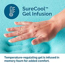 LUCID Comfort Collection 3" Gel Memory Foam Mattress Topper - Queen