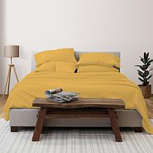 Luxury Home Ultra Soft 6-Piece Microfiber Sheet Set - Cal King