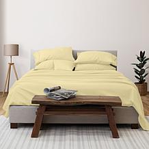 Luxury Home Ultra Soft 6-Piece Microfiber Sheet Set - King