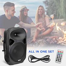 LyxPro 15" Portable PA System, Rechargeable Battery Speaker System