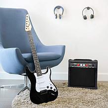 LyxPro 39" Electric Guitar Kit, Beginner Starter Kit w/20W Amp & More