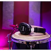 LyxPro HAS-15 Studio Headphones, Wired Headphones w/Detachable Cables