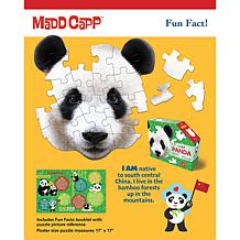 Madd Capp I Am Panda 24-Piece Animal Head Puzzle