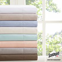 Madison Park 3M Microcell Moisture-Wicking Cal King Sheet Set - White