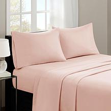 Madison Park 3M Microcell Moisture-Wicking King Sheet Set - Blush