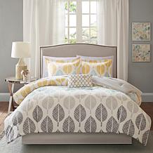 Madison Park - Central Park Comforter and Cotton Sheet Set - Queen