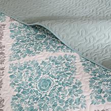 Madison Park Claire 6-piece Coverlet Set - Queen/Aqua