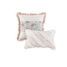 Madison Park Dawn 6-pc Percale Reversible Coverlet Set - Full/Queen