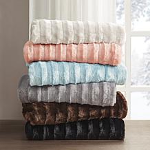 Madison Park Duke Long Fur Throw 50" x 60"