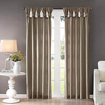 Madison Park Emilia Curtain - Pewter - 50" x 84"