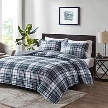 Madison Park Essentials Parkston 3M Comforter Set Grey Full/Queen
