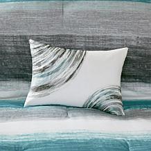 Madison Park Essentials Saben Comforter & Cotton Sheet Set, Aqua- Twin